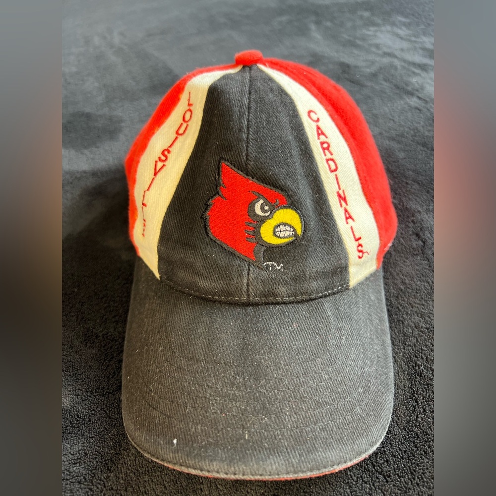 Vintage University of Louisville Cardinals Snapback Hat by Donegal Bay